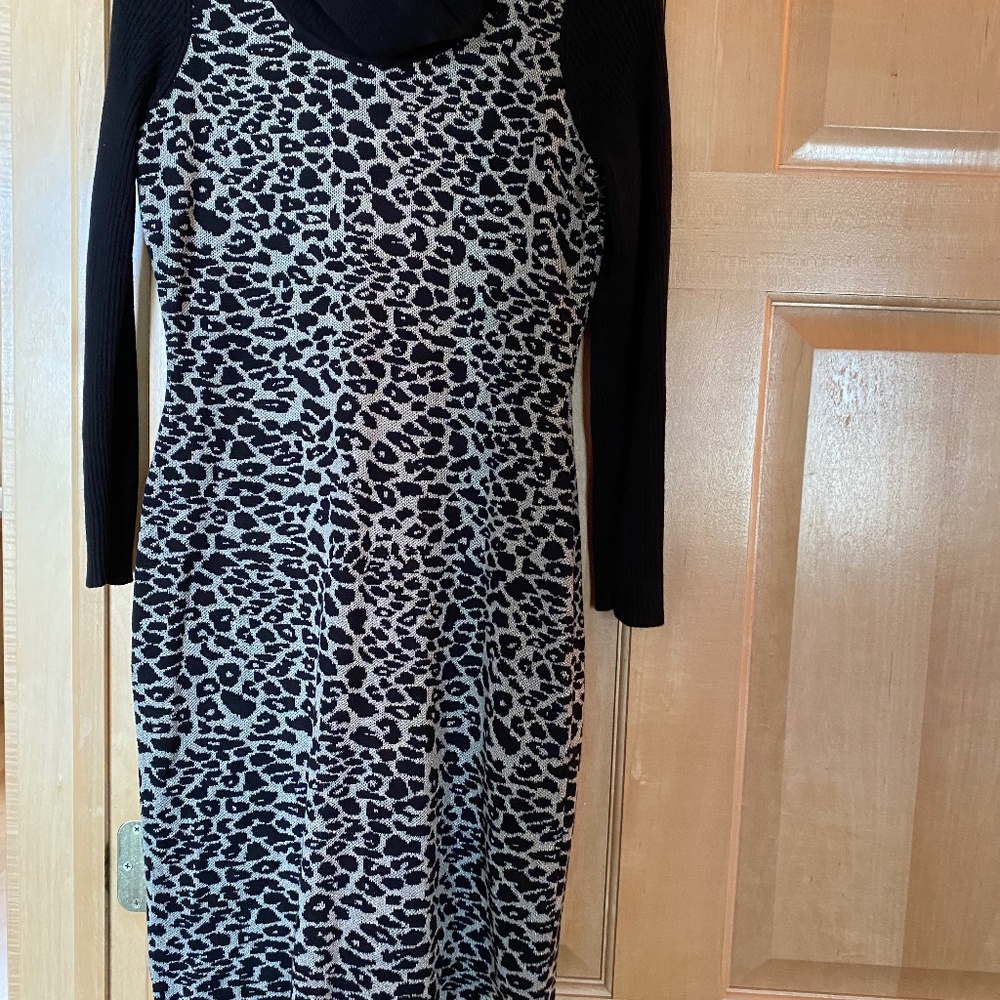 Calvin Klein knit cowel neck dress. Excellent condition.